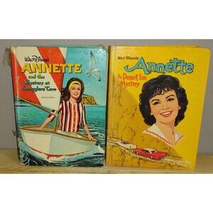 Walt Disney's Annette Desert Inn Smuggler's Cove Mystery 1961 Vintage Hardcover